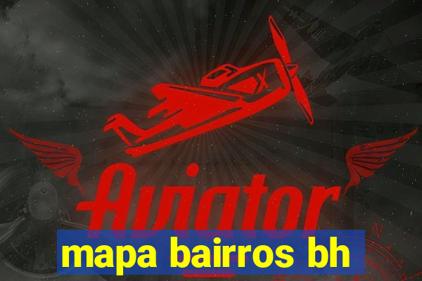 mapa bairros bh